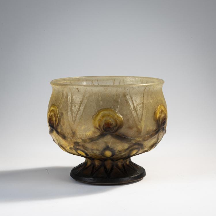 Bild 1 zu Objekt, 'Vase sur pied aux fleurs et triangles', 1927, Gabriel Argy-Rousseau, Argy-Rousseau, Gabriel, 174A 2