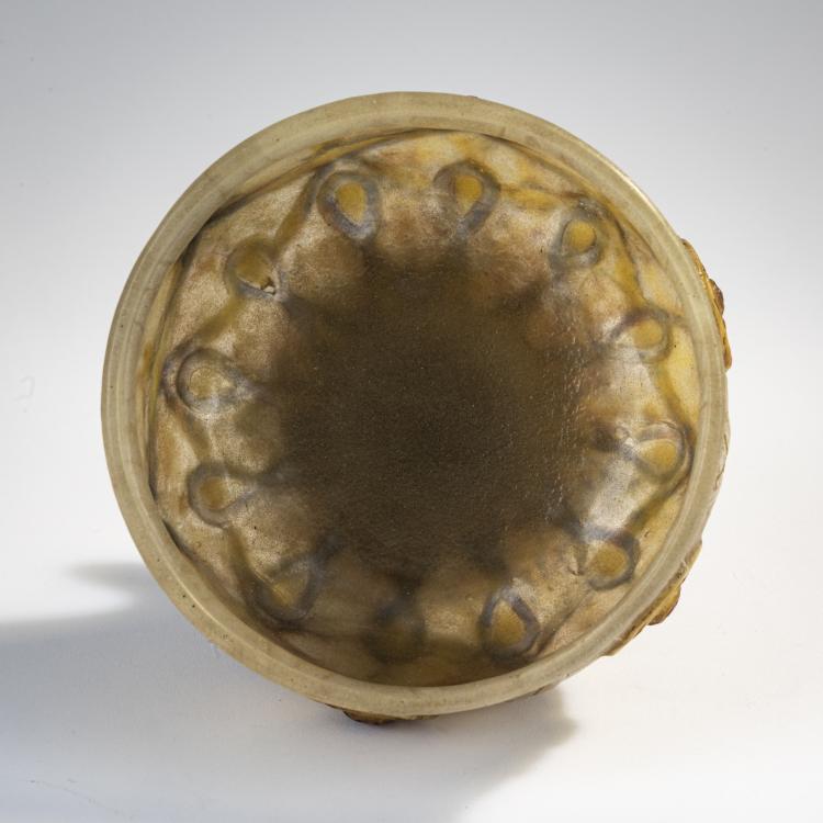 Bild 3 zu Objekt, 'Vase sur pied aux fleurs et triangles', 1927, Gabriel Argy-Rousseau, Argy-Rousseau, Gabriel, 174A 2