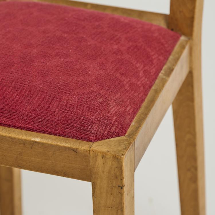 Bild 1 zu Objekt, Four anthroposophical chairs and a table, 1934, Siegfried P&uuml;tz, P&uuml;tz, Siegfried, Calw, 176B 80