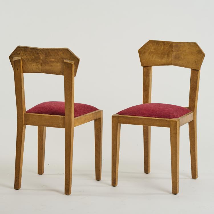 Bild 11 zu Objekt, Four anthroposophical chairs and a table, 1934, Siegfried P&uuml;tz, P&uuml;tz, Siegfried, Calw, 176B 80