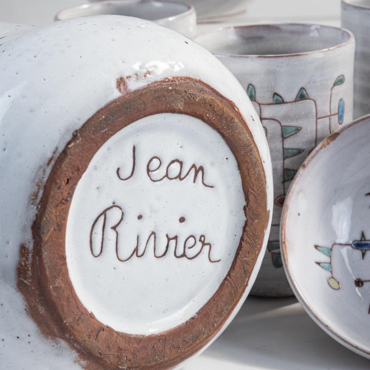 Bild 2 zu Objekt, Achtteiliges Getr&auml;nkeset, um 1950, Jean Rivier, Rivier, Jean, 175B 134