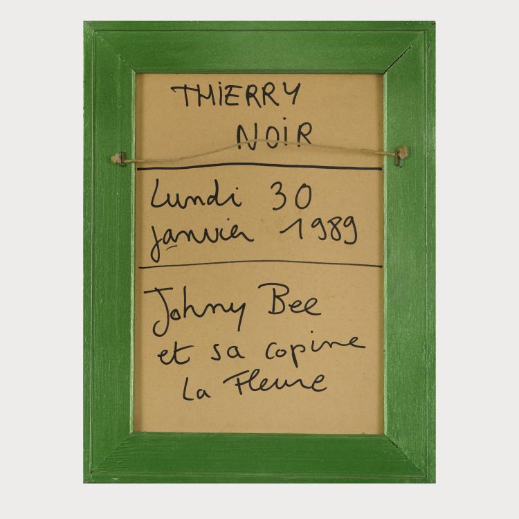 Bild 1 zu Objekt, 'Johny Bee et sa copine la Fleure', 1989, Thierry Noir, 175D 814