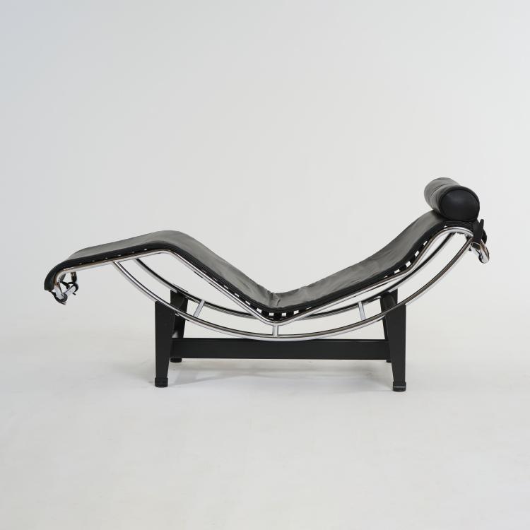 Hauptbild zu Objekt, 'LC 4' recliner, 1928 (design), Pierre Jeanneret,Charlotte Perriand,Le Corbusier Charles-&Eacute;douard Jeanneret-Gris, Cassina, Mailand / Milan, 175B 107