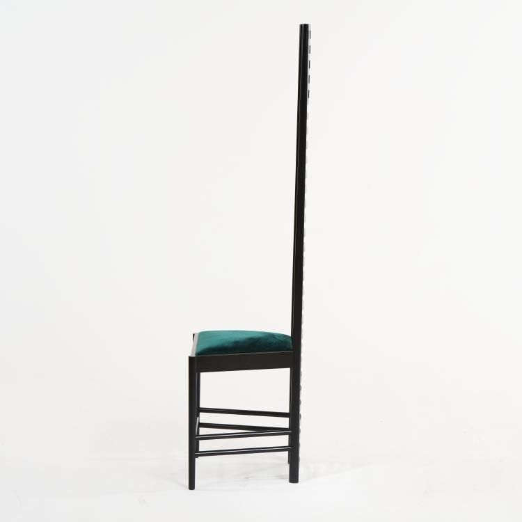Bild 2 zu Objekt, 'Hillhouse chair 292', 1902/03 (design), Charles Rennie Mackintosh, Cassina, Mailand / Milan, 175B 96