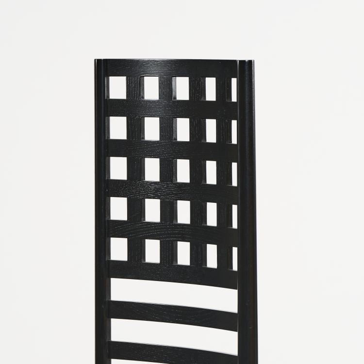 Bild 4 zu Objekt, 'Hillhouse chair 292', 1902/03 (design), Charles Rennie Mackintosh, Cassina, Mailand / Milan, 175B 96