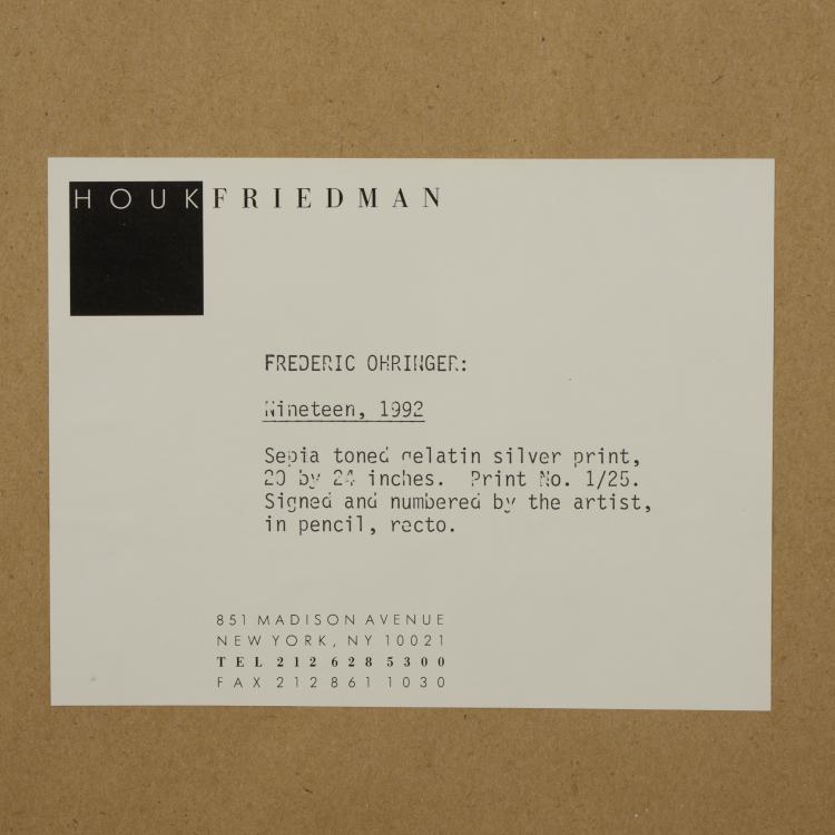 Bild 2 zu Objekt, 'Nineteen', 1992, Frederic Ohringer, 175D 799