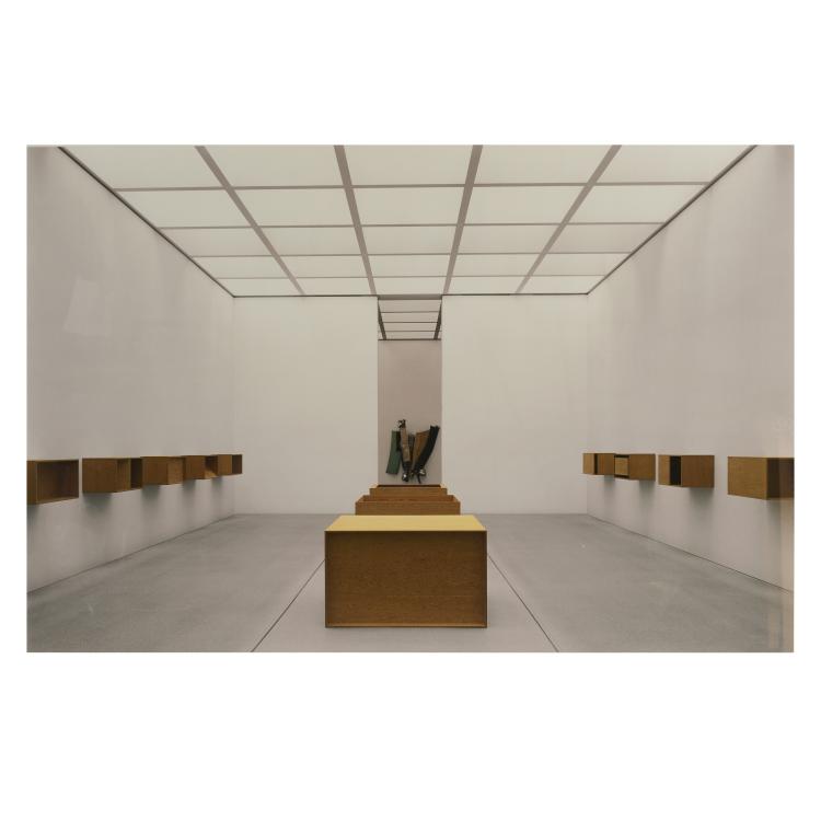 Hauptbild zu Objekt, 'Pinakothek der Moderne, M&uuml;nchen, Donald-Judd-Installation', 2003, Klaus Kinold, 175D 792