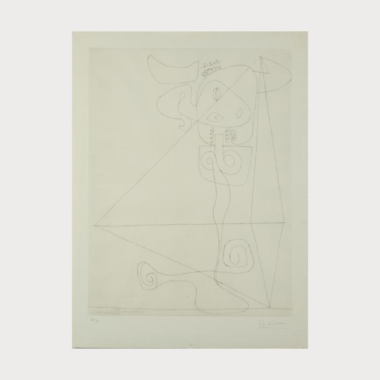 Hauptbild zu Objekt, 'Taureau', 1965, Le Corbusier Charles-&Eacute;douard Jeanneret-Gris, 175D 695