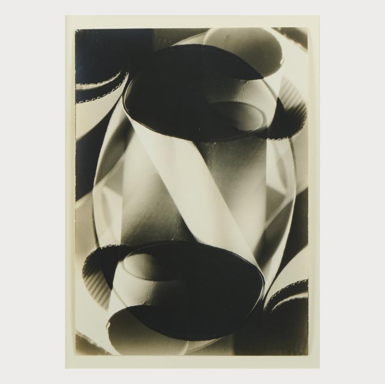 Hauptbild zu Objekt, 'Gears', 1935 (Druck wohl 1943) und 'Cardboard Spirals', 1944, Edward Quigley, 175D 802