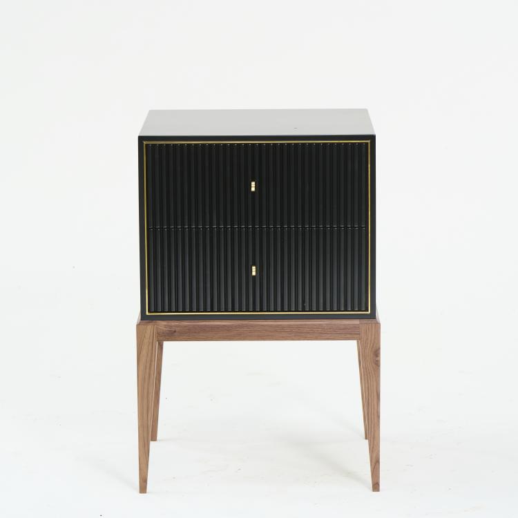 Bild 2 zu Objekt, Two bedside tables, 2022 (design), Attila Suta, Attila Suta AB, T&auml;by, 175B 420