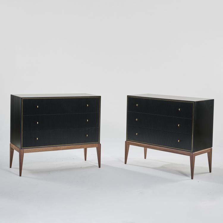 Bild 1 zu Objekt, Zwei Kommoden,  2022 (Entwurf), Attila Suta, Attila Suta AB, T&auml;by, 175B 421