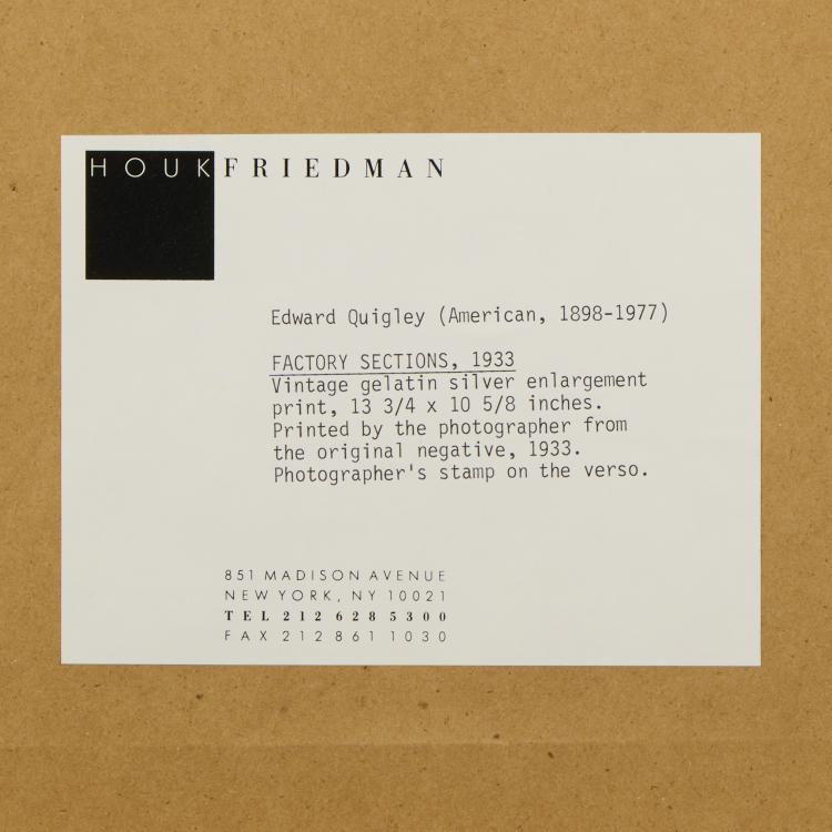 Bild 2 zu Objekt, 'Factory Sections', 1933, Edward Quigley, 175D 801