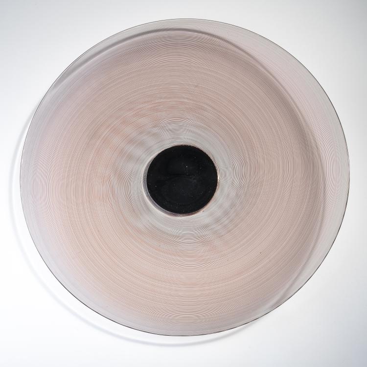 Hauptbild zu Objekt, 'Filigrana' plate, 1980s, Murano, 175C 644