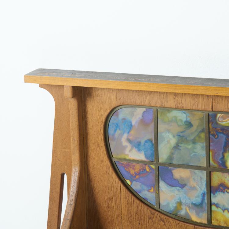 Bild 2 zu Objekt, Tile shelf, c. 1900, Vilmos Zsolnay, Zsolnay, P&eacute;cs, 176C 572