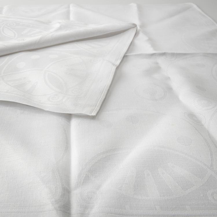 Bild 1 zu Objekt, Zwei gro&szlig;e Servietten, vor 1904, Peter Behrens, Fr&auml;nkel, Simon, Neustadt (zugeschrieben), 176C 744