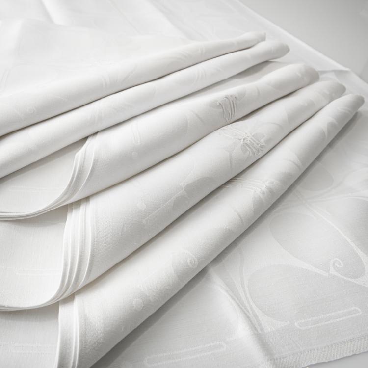 Hauptbild zu Objekt, Six napkins, 1903/05, Peter Behrens, Kobusch, Bielefeld, 176C 746