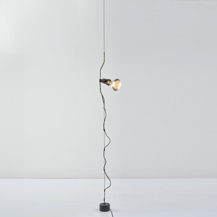 Hauptbild zu Objekt, 'Parentesi' clamp light, 1971 (design), Achille Castiglioni,Pio Manz&ugrave;, Flos, Brescia, 175B 319