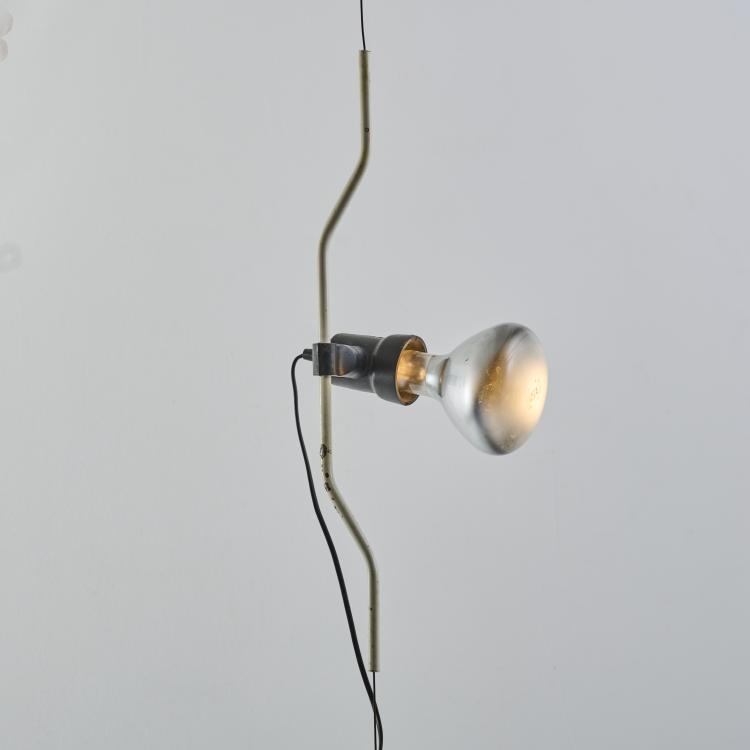 Bild 1 zu Objekt, 'Parentesi' clamp light, 1971 (design), Achille Castiglioni,Pio Manz&ugrave;, Flos, Brescia, 175B 319