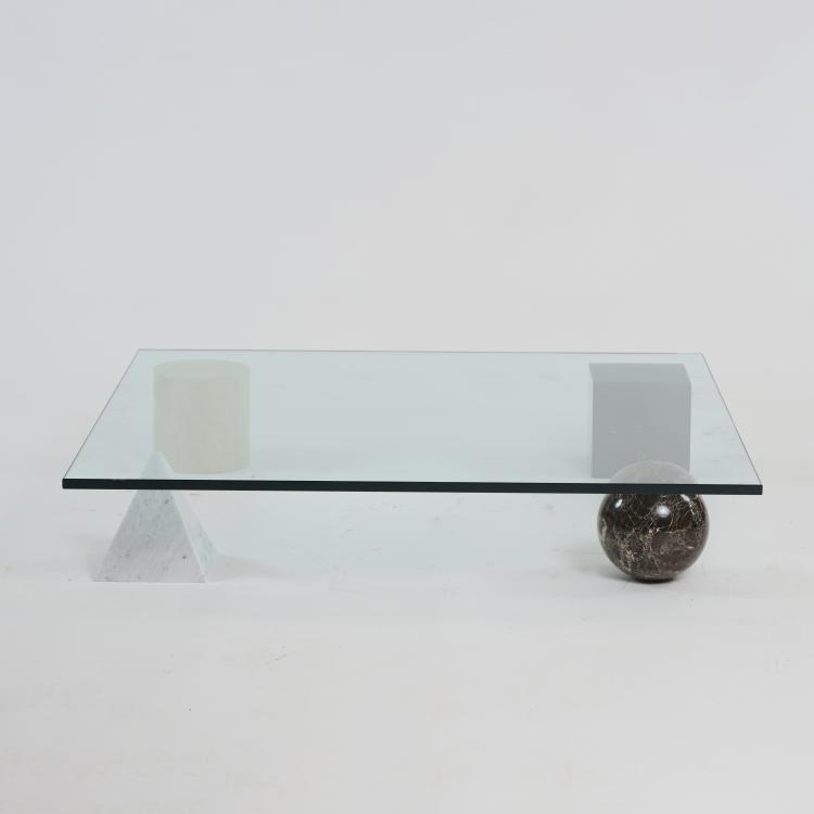 Bild 2 zu Objekt, Sofatisch 'Metafora', 1979 (Entwurf), Lella Vignelli,Massimo Vignelli, Casigliani, Pisa, 175B 341