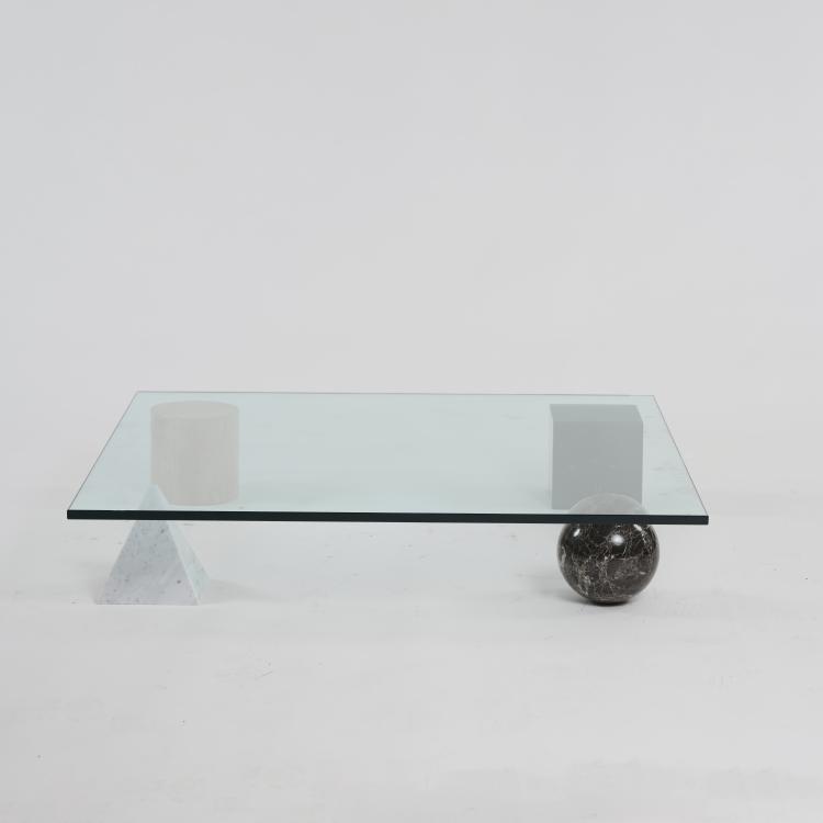 Bild 3 zu Objekt, Sofatisch 'Metafora', 1979 (Entwurf), Lella Vignelli,Massimo Vignelli, Casigliani, Pisa, 175B 341