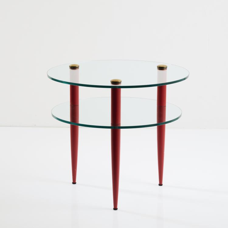 Hauptbild zu Objekt, Beistelltisch, 1940er Jahre, Italien / Italy, 177A 44