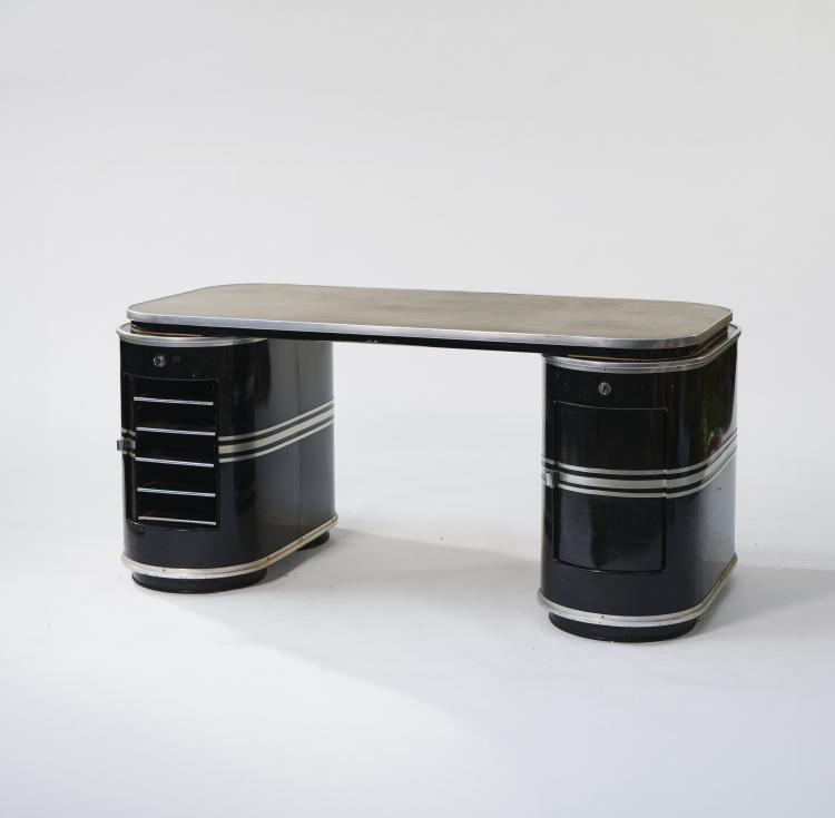 Hauptbild zu Objekt, 'Rundform' - desk 'Cologne/S', c. 1954 (design), Mauser-Werke, Waldeck, 175B 215