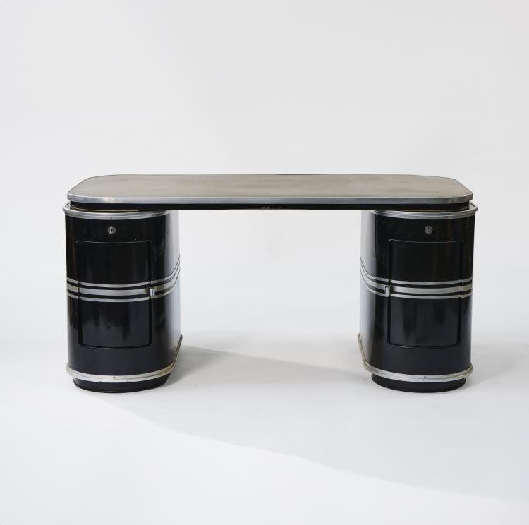 Bild 1 zu Objekt, 'Rundform' - desk 'Cologne/S', c. 1954 (design), Mauser-Werke, Waldeck, 175B 215