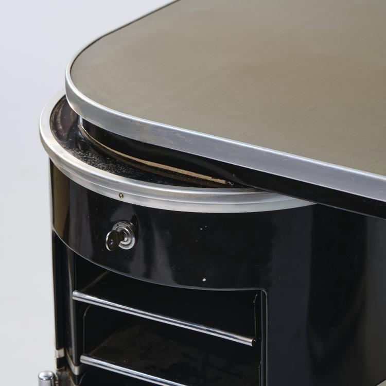 Bild 5 zu Objekt, 'Rundform' - desk 'Cologne/S', c. 1954 (design), Mauser-Werke, Waldeck, 175B 215