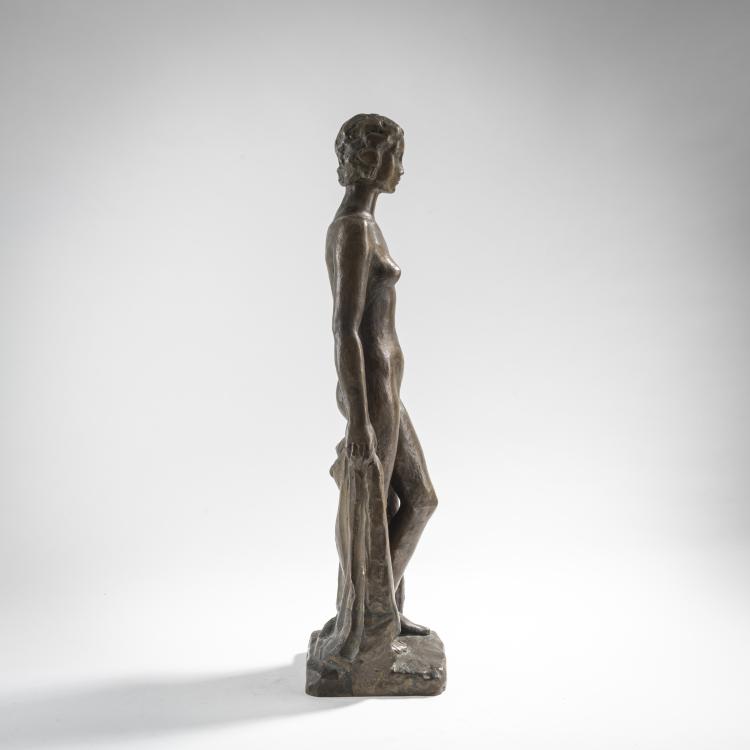 Bild 1 zu Objekt, Bather, c. 1931, Fritz Klimsch, WMF, Geislingen, 176C 685