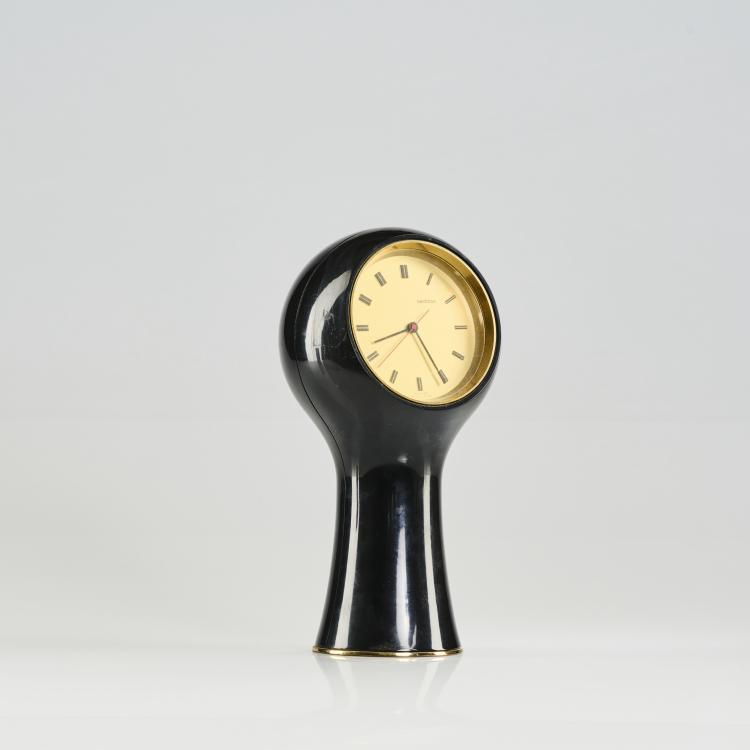 Bild 2 zu Objekt, 'T1' - 'Secticon' table clock, 1956 (design), Angelo Mangiarotti, Portescap, Le Porte Echappement Universal La Chaux De Fonds S. A., 175B 184