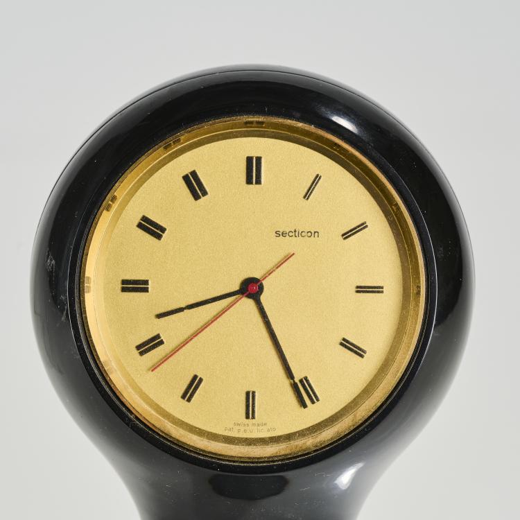 Bild 4 zu Objekt, 'T1' - 'Secticon' table clock, 1956 (design), Angelo Mangiarotti, Portescap, Le Porte Echappement Universal La Chaux De Fonds S. A., 175B 184