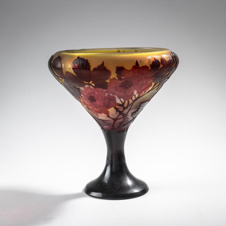 Hauptbild zu Objekt, Centerpiece 'Roses', 1908-20, Gall&eacute;, Nancy, 176C 416