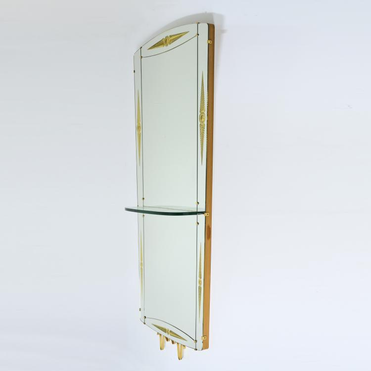 Bild 1 zu Objekt, Large console mirror, 1950s (design), Italien / Italy, 175B 207