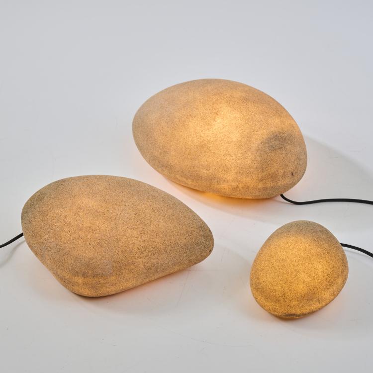 Hauptbild zu Objekt, Three (floor) lamps, 1960s, Italien / Italy, 175B 289