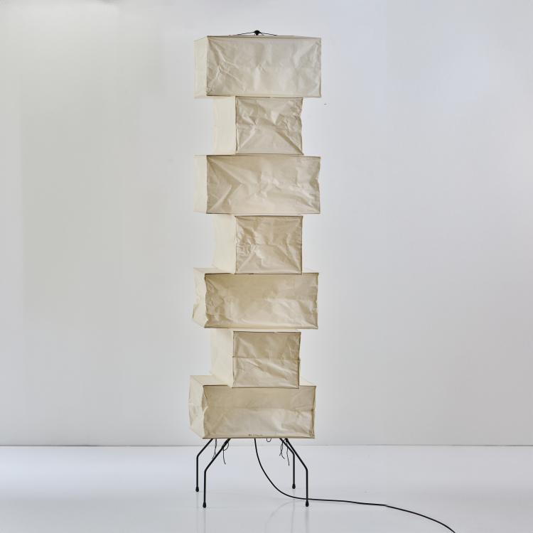 Hauptbild zu Objekt, 'UF4-L10' floor light, 1951 (design), Isamu Noguchi, Ozeki, Gifu, Japan, 175B 198