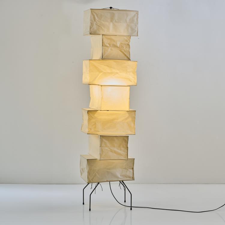 Bild 1 zu Objekt, 'UF4-L10' floor light, 1951 (design), Isamu Noguchi, Ozeki, Gifu, Japan, 175B 198