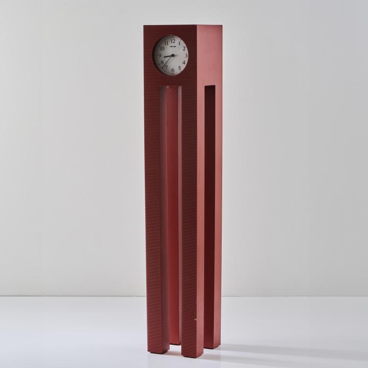 Bild 1 zu Objekt, Standuhr 'Dear Morris' 1989 (Entwurf), Shigeru Uchida, Morphos Acerbis International Division, Bergamo, 175B 398