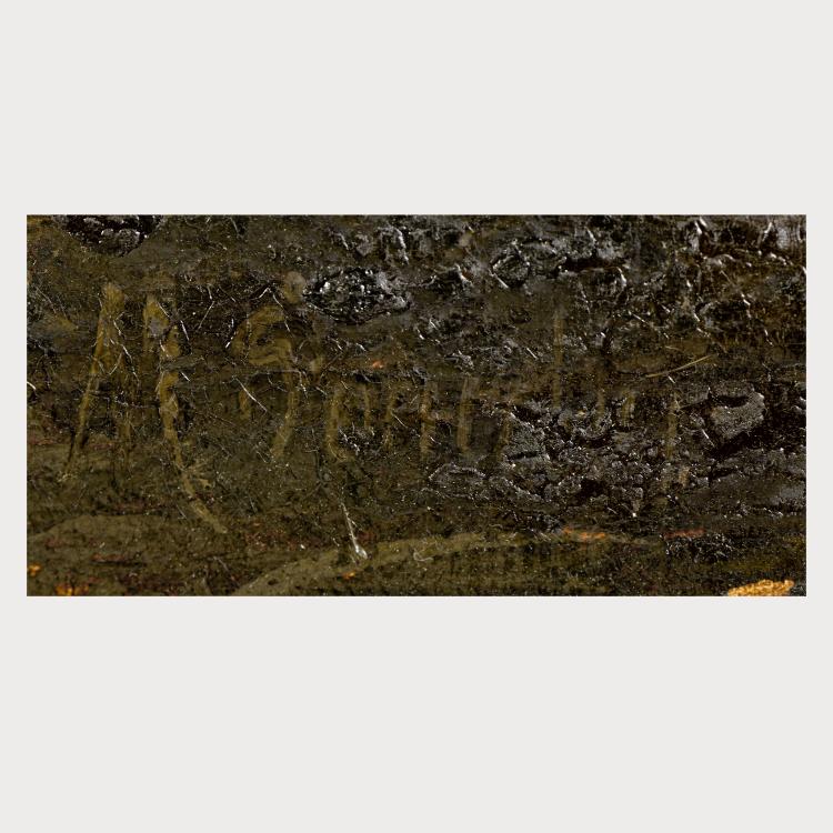 Bild 2 zu Objekt, Fischer bei Nacht, um 1890, J M Sander (Johann Jungbluth), 175D 670