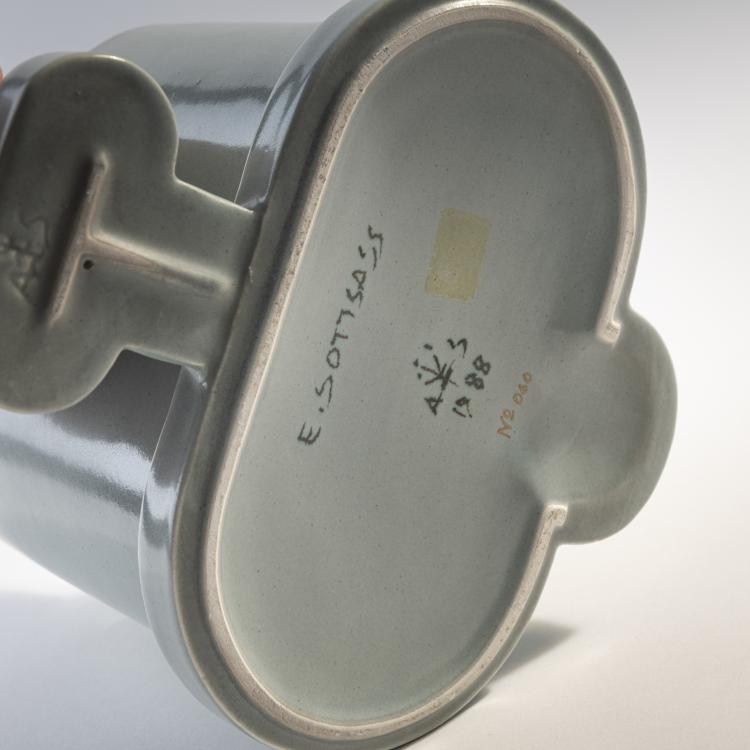 Bild 2 zu Objekt, 'Pepper' teapot from the series 'Indian Memories', 1972 (design), Ettore Sottsass, Sarri, Alessio, Sesto Fiorentino; Anthologie Quartett, Bad Essen, 175B 143