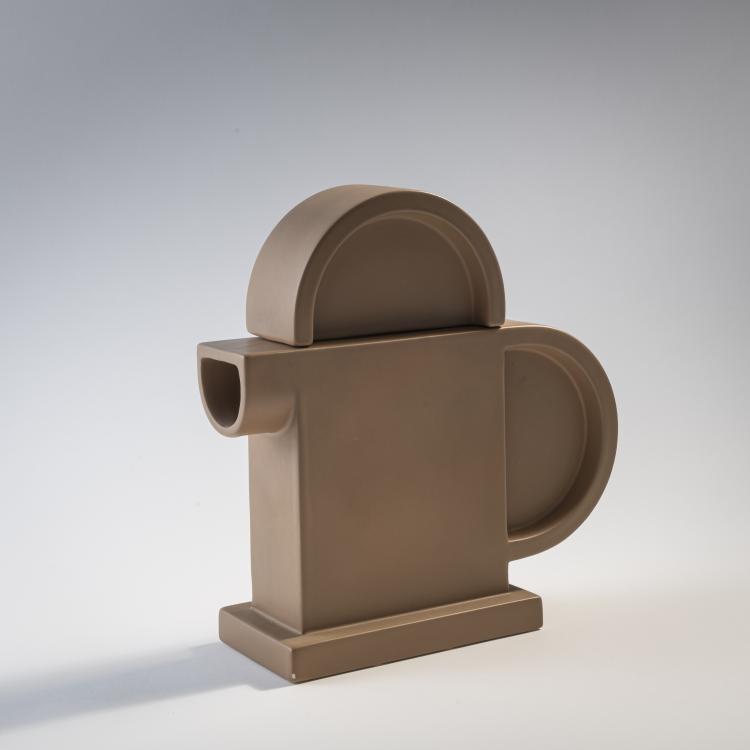 Hauptbild zu Objekt, Teekanne 'Cinnamon' aus der Serie 'Indian Memories', 1972 (Entwurf), Ettore Sottsass, Sarri, Alessio, Sesto Fiorentino; Anthologie Quartett, Bad Essen, 175B 144