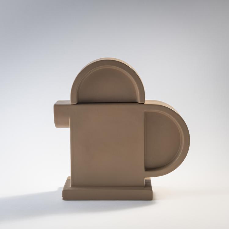 Bild 1 zu Objekt, Teekanne 'Cinnamon' aus der Serie 'Indian Memories', 1972 (Entwurf), Ettore Sottsass, Sarri, Alessio, Sesto Fiorentino; Anthologie Quartett, Bad Essen, 175B 144