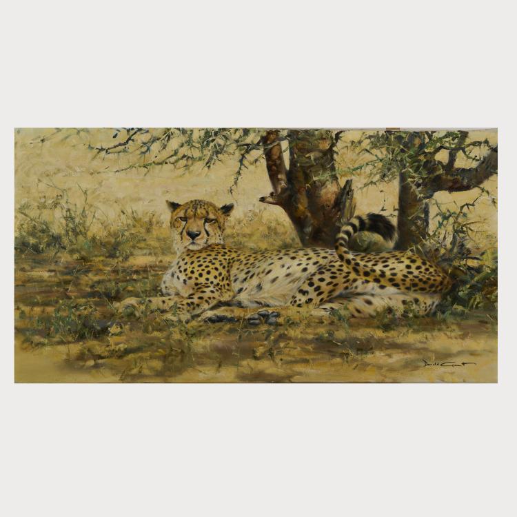 Hauptbild zu Objekt, Cheetah, 2. H&auml;lfte 20. Jh., Donald Grant, 175D 666