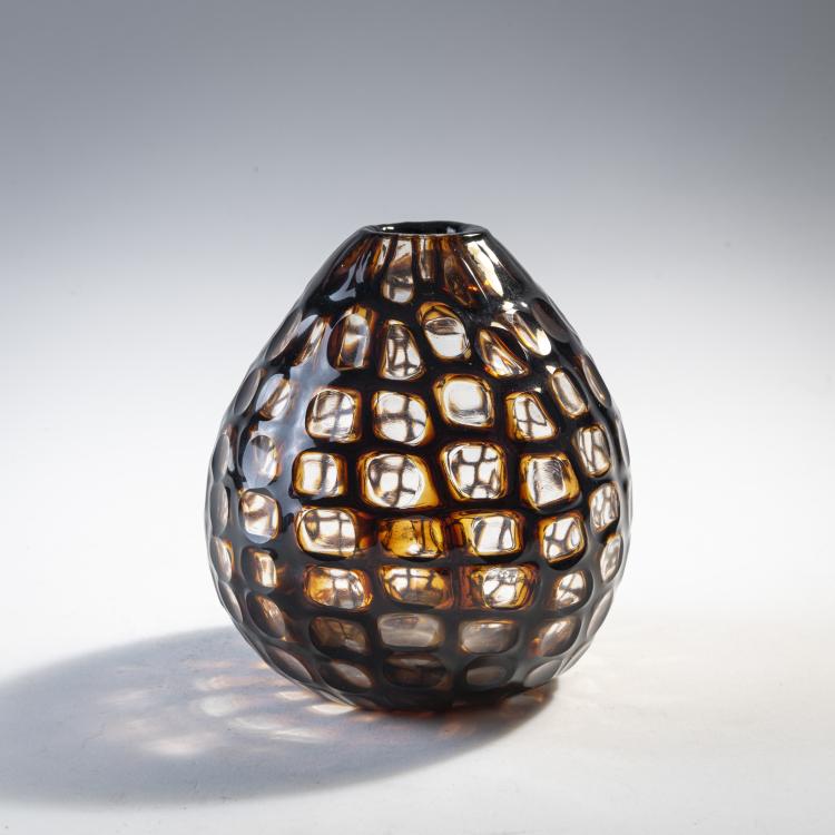 Hauptbild zu Objekt, 'Occhi' vase, 1959/60, Tobia Scarpa, Venini & C., Murano, 175C 558