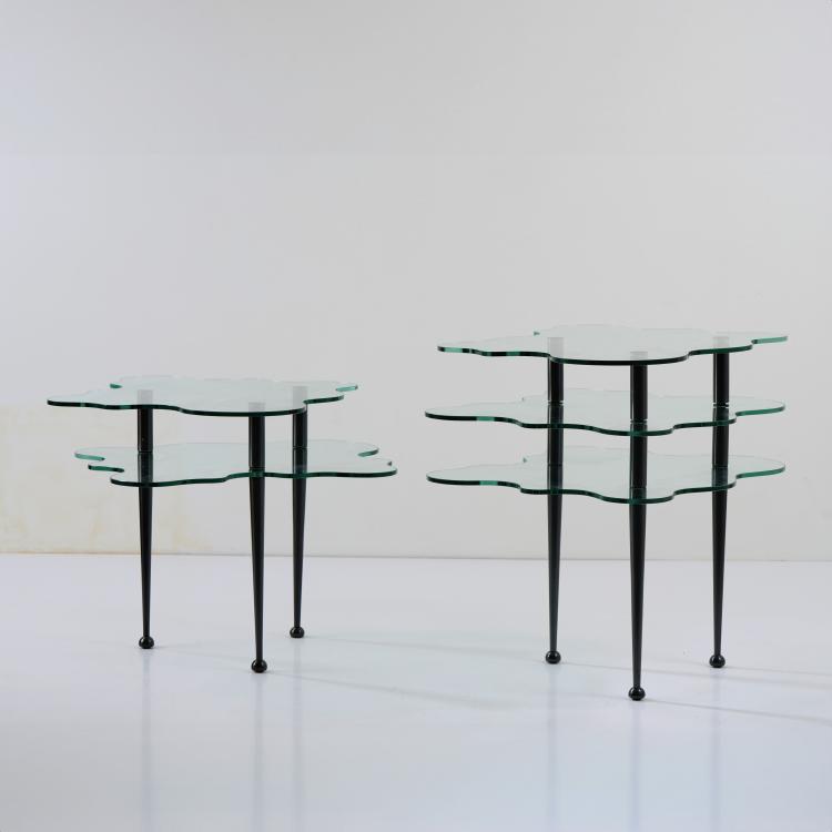 Bild 2 zu Objekt, Zwei Beistelltische 'Papilio', 1985 (Entwurf), Alessandro Mendini, Zanotta, Nova Milanese, 175B 372