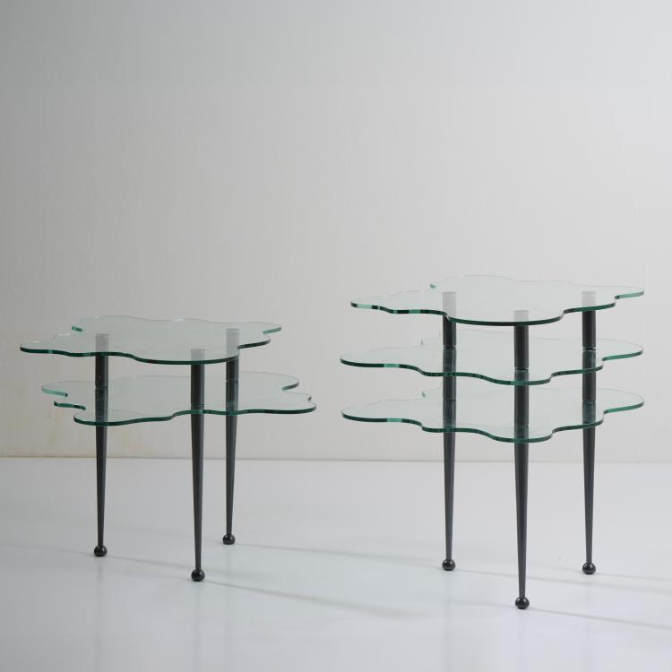 Bild 3 zu Objekt, Zwei Beistelltische 'Papilio', 1985 (Entwurf), Alessandro Mendini, Zanotta, Nova Milanese, 175B 372