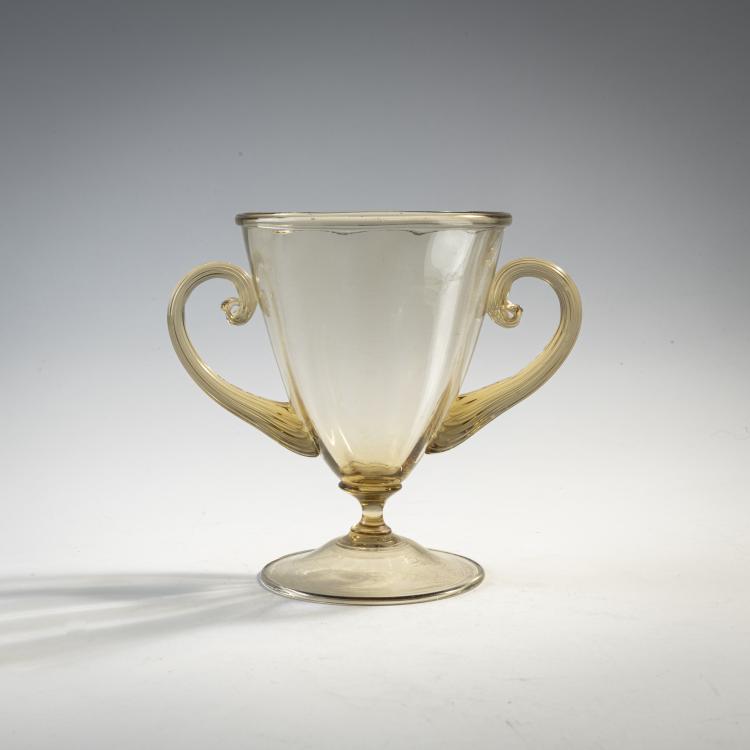 Hauptbild zu Objekt, Vase with handles, 1925/26, Vittorio Zecchin, Cappellin, M.V.M., Murano, 175C 441