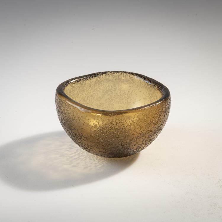 Bild 1 zu Objekt, 'Corroso' bowl, c. 1937, Carlo Scarpa, Venini & C., Murano, 175C 494