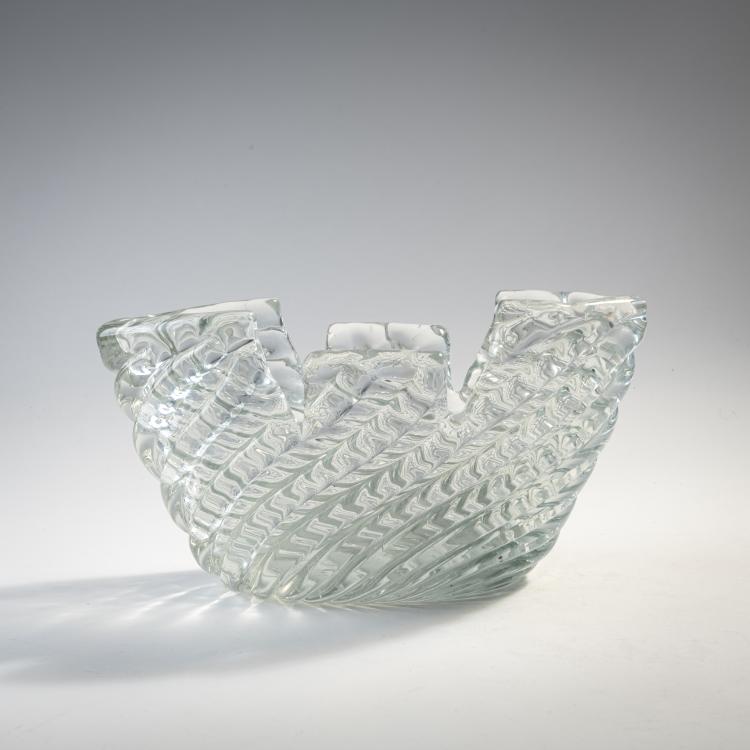 Hauptbild zu Objekt, Vase 'Diamante', 1934-36, Paolo Venini, Venini & C., Murano, 175C 485