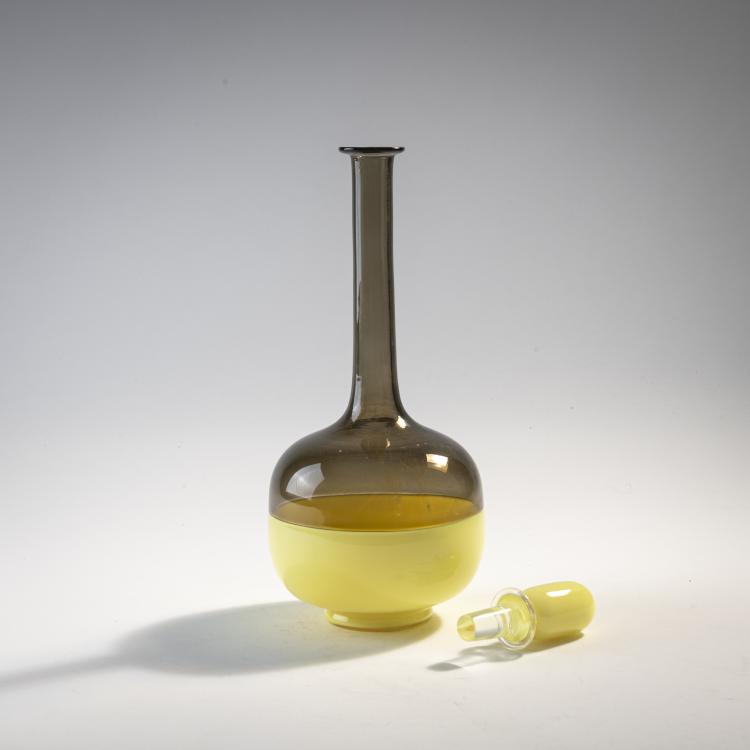Bild 1 zu Objekt, Flasche mit Stopfen 'Morandiana (V)', 1949/50, Gio Ponti, Venini & C., Murano, 175C 533