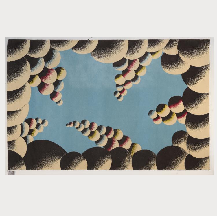 Hauptbild zu Objekt, K&uuml;nstlerteppich, wohl 2003, Andreas Schulze, Arterior-Collection Vorwerk, 175D 772